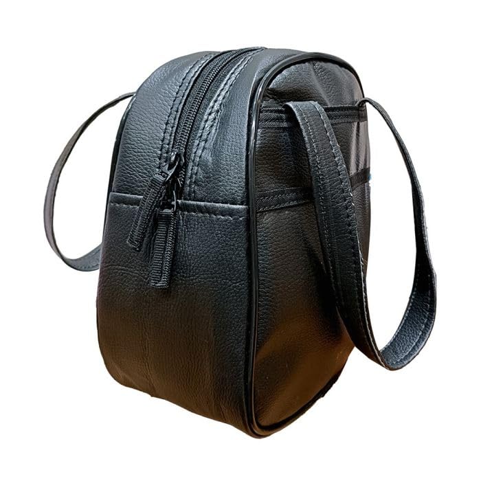 Practice Golf Ball Bag - Black (Holds 50 Golf Balls)