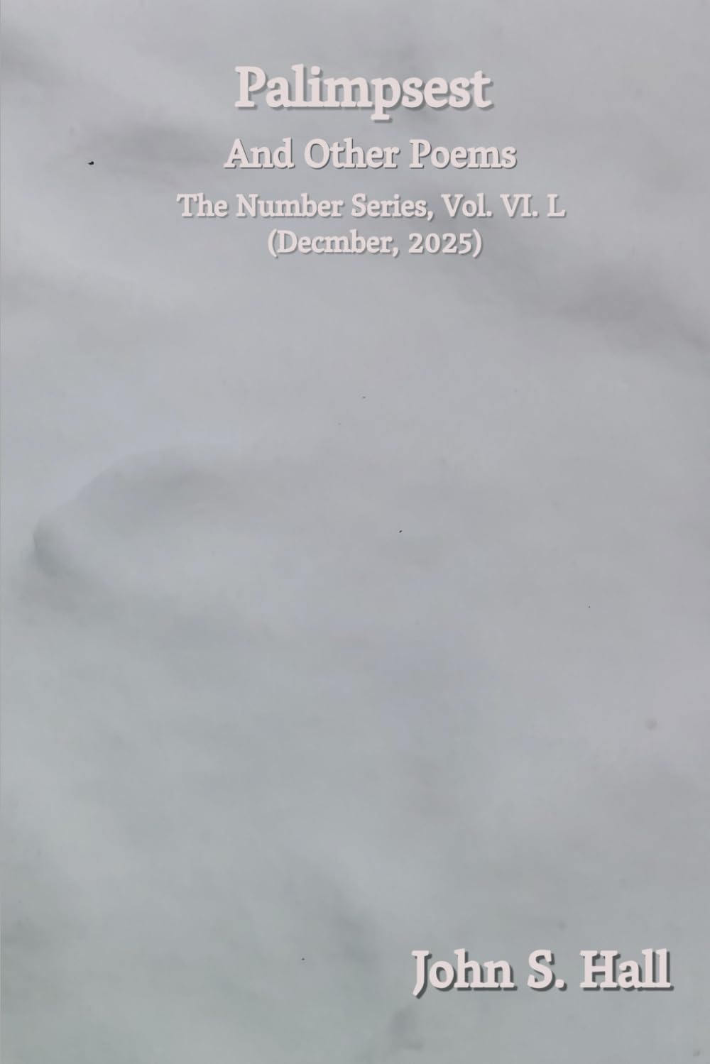 Palimpsest and Other Poems: The Number Series, Vol. VI. L (December, 2025)