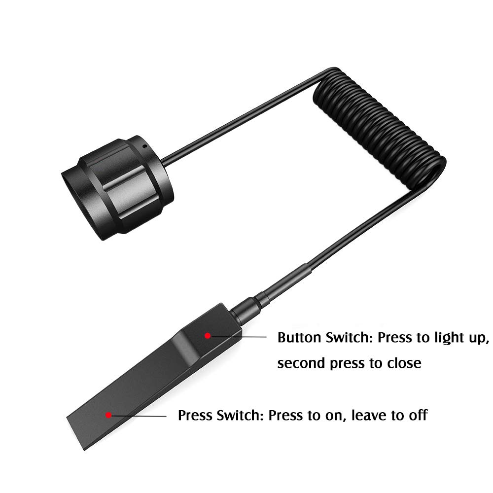 Buy Tactical LED Flashlight Green Red White Light Hunting Flashlight