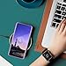 GUAGUA Compatible with Samsung Galaxy S21 FE 5G Case 6.4 Inch Glow in The Dark Noctilucent Luminous Space Nebula Slim Fit Cover Protective Anti Scratch Case for Galaxy S21 FE, Blue/Purple