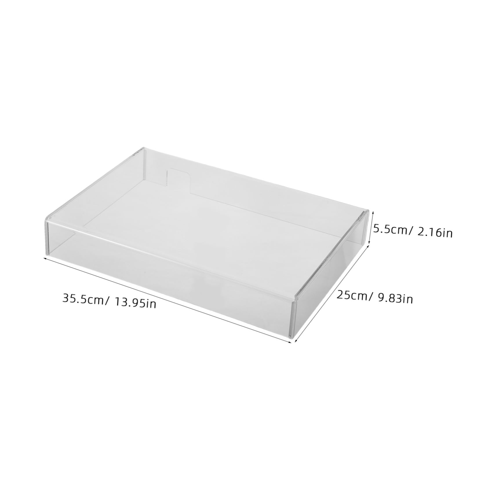 Protezione Antipolvere e Anti-Goccia in Acrilico Trasparente per Tastiera Laptop, Copertura Resistente all'Acqua per Tastiere da Gioco e Computer Portatili, Dimensioni 357X255X48