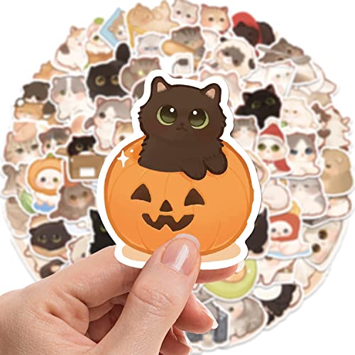 150 Pcs Cute Cat Stickers For Water Bottles| Gift For Kids Teen Birthday Party| Kawaii Stickers Pack|Waterproof Stickers For Water Bottles,Laptop,Phone,Skateboard,Bicycle #TOP1