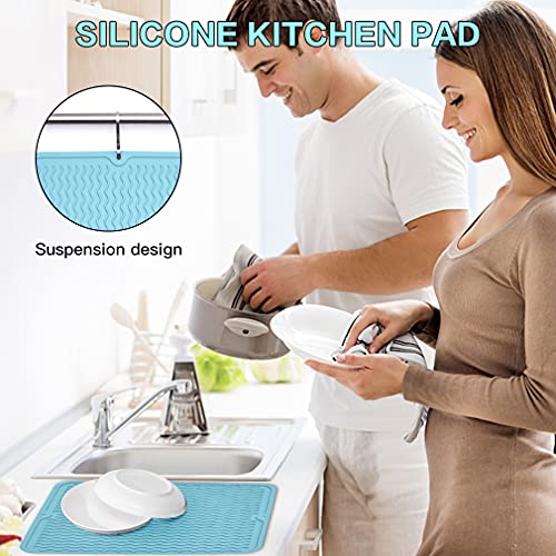 Tappetino Scolapiatti Silicone Grande,Tappetino di...