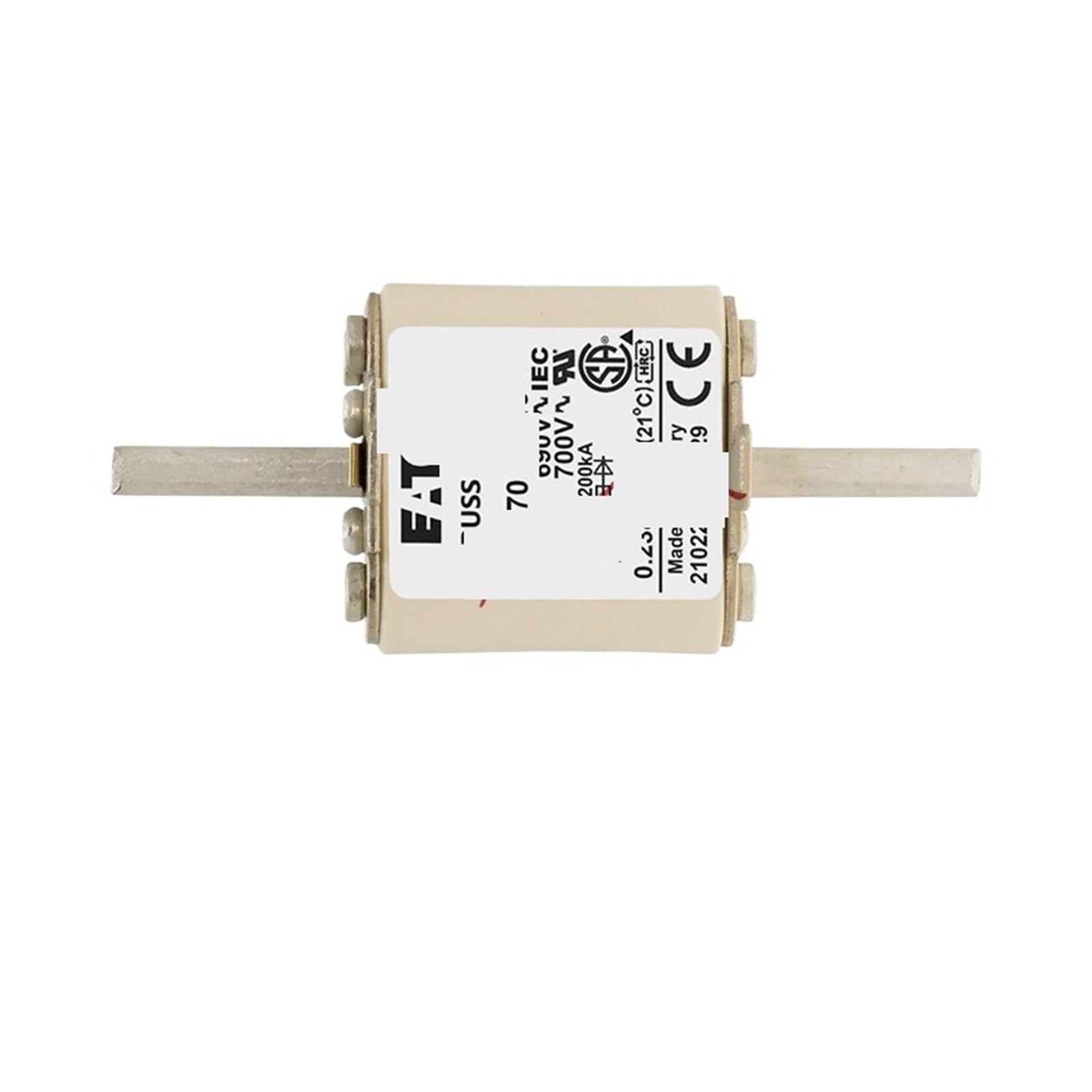Fusible 170M3320 résout les pannes de surtension sur convertisseur 500A