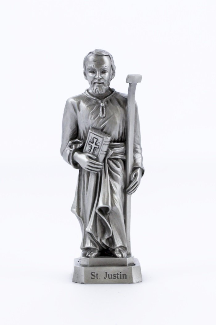 Buy The Bethany Collection Fine Pewter Statues Pewter Catholic Saint