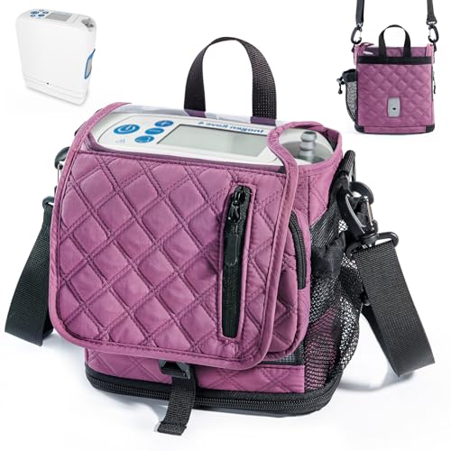 BAGSFY Lightweight Shoulder Carry Bag for Inogen One G5 & Rove 6 Portable Oxygen Concentrator Tote for Travel