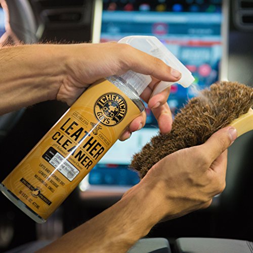 Chemical Guys Leather Cleaner and Conditioner Complete Leather Care Kit (4 Ounce) (2 Items)