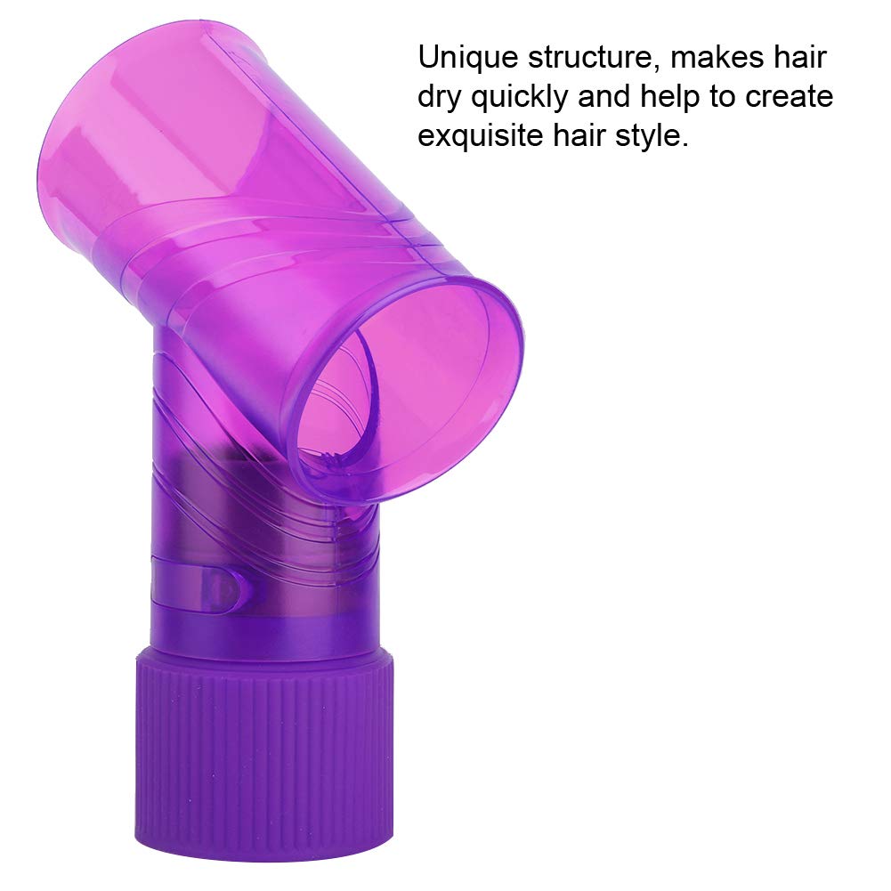 Difusor de pelo de viento, 360 giratorio Spinincurl secador de pelo difusor rizado tornado rizador de pelo secador de pelo, accesorio de peluquería () 4