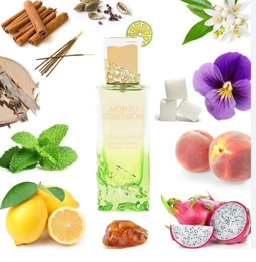 Mojito Obsession gul orchid Eau de Parfum 100 ml – Perfume Unisex Aromático Cítrico con Menta y Ámbar