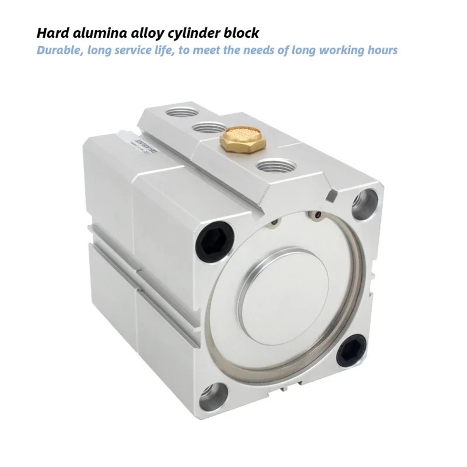 Cylindre pneumatique compact double effet duplex SDAT12 STA12X5X0 STA12X10X0-S 1 unité (SDAT12x5x0,Nill)