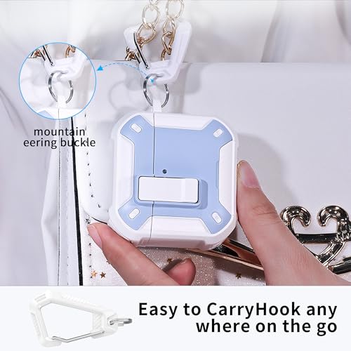Image of RFUNGUANGO for AirPods 5 /4 Case (2026 /2024) with Lock, Blue