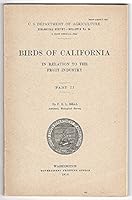 USDA Biological Survey, Bulletin No. 34: Birds of California in Relation to the Fruit Industry, Part II B01M19BF4E Book Cover