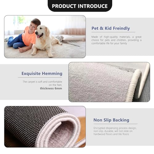 Tapis de couloir antidérapant et lavable pour grands passages - 8