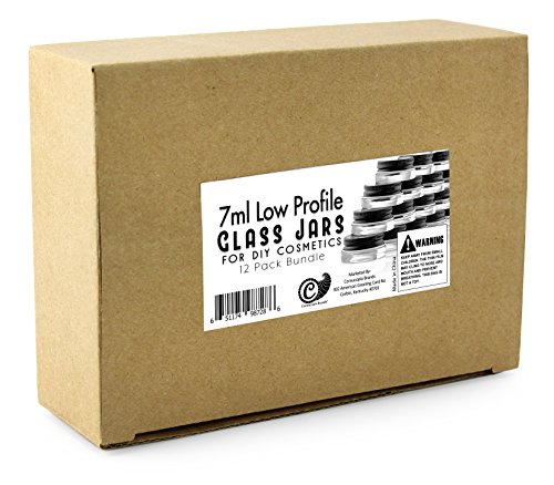 7ml Glass Lip Balm Jars (24-Pack) - Image 2