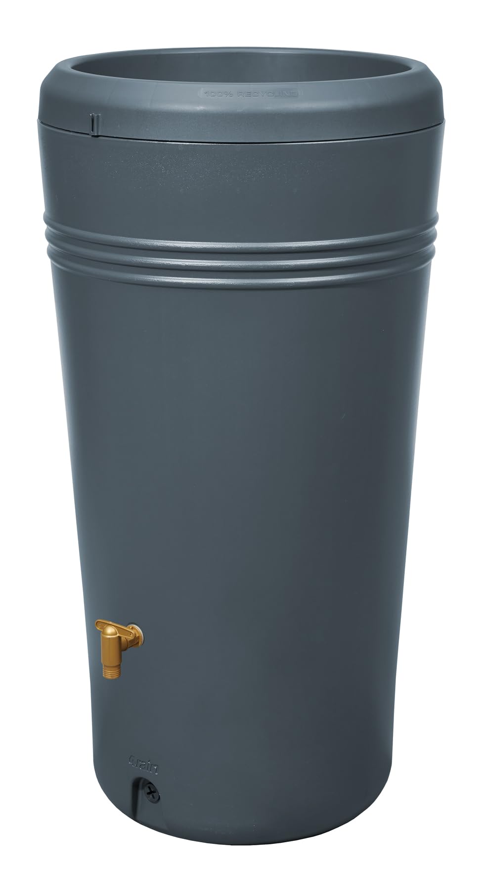4rain AZURA 2w1 zbiornik na deszczówkę 230 l graphite grey
