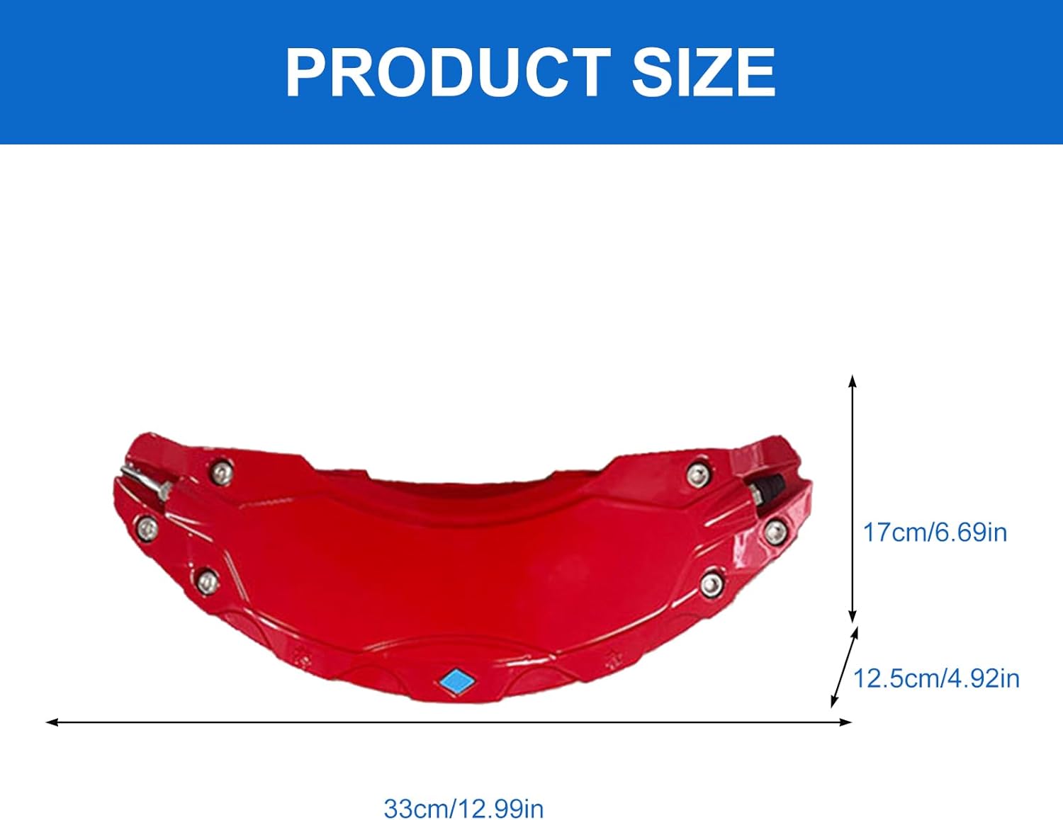 Aero-Enhanced Brake Caliper Shielding Setup- Heat-Dissipating Aluminum Cover LonSteel Mounts Vehicle-Specific Design Secure Brake Caliper Cover Installation