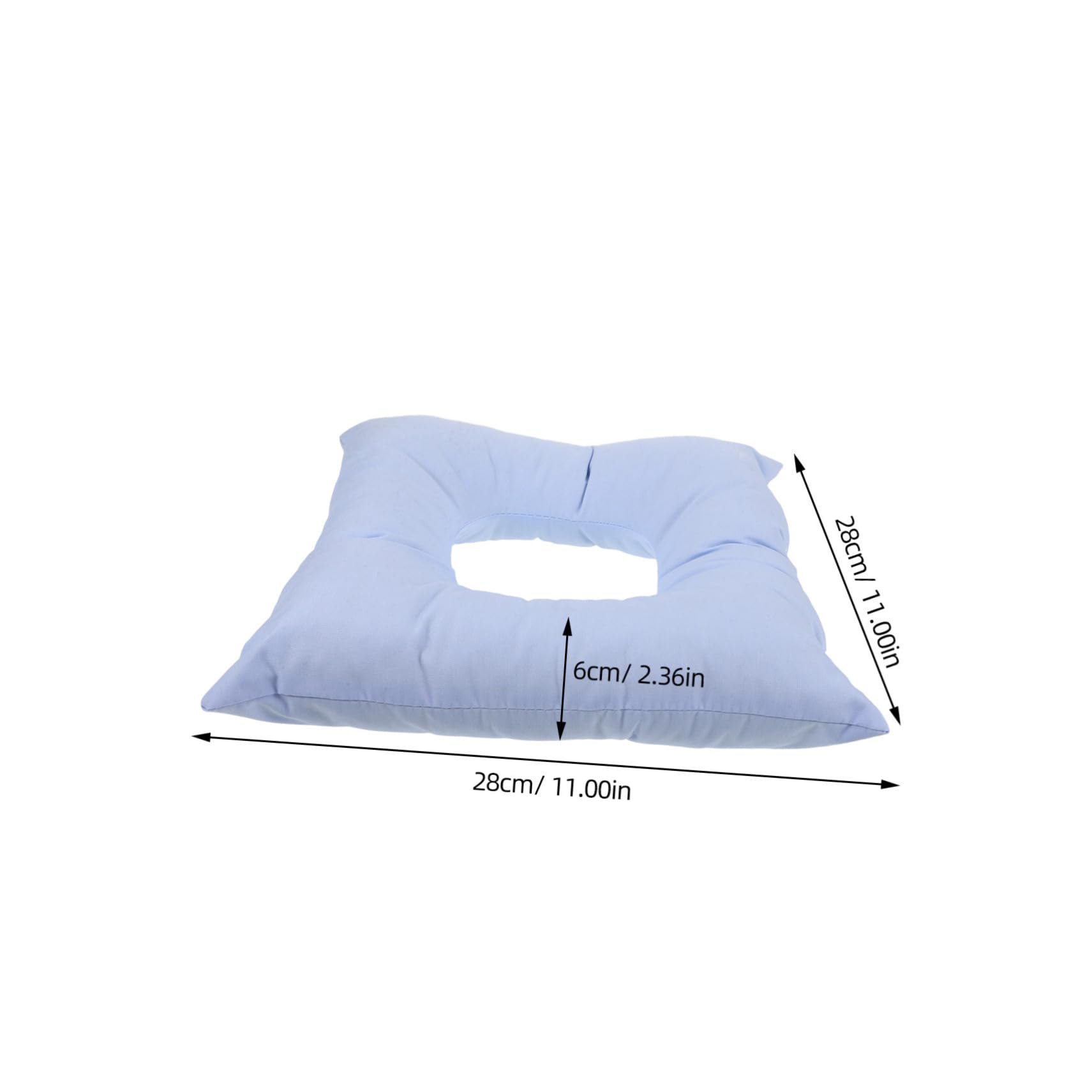 SOESFOUFU Ergonomic Face Pillow Bed Hole Spa Massage Pillow for Face down Relaxation Salon