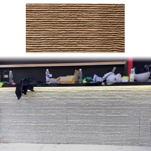 Paneles de pared 3D para decoración interior y exterior, resistentes al agua y fáciles de instalar, ideales para paredes de cocina y bar