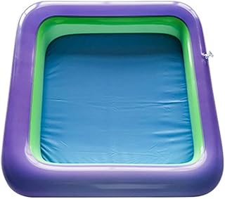 Inflatable Sand for Kids/Sand Tray/Sand Molds/Inflatable Sand/Portable Sand Tray /Sand Tray Lid (27.5×27.5Inch, Random Color)