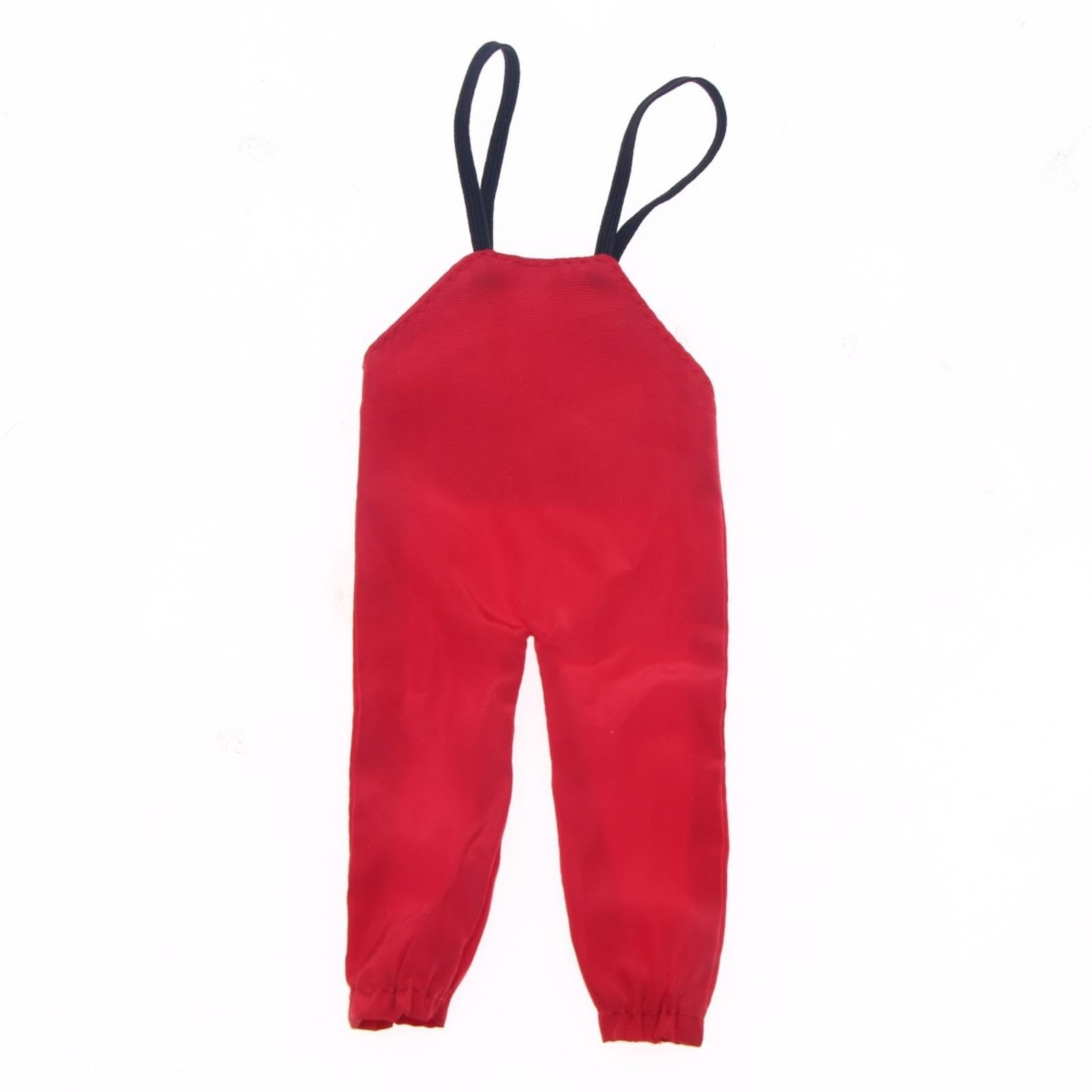 Miniature Waders 1/12 Scale Doll Waders Realistic Miniature Overalls for Fishing Diorama Red Waders-image-45