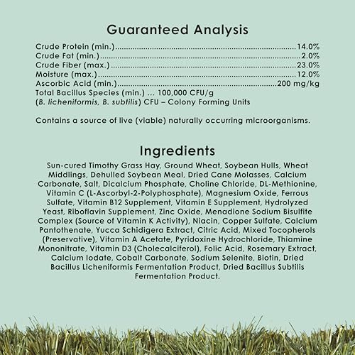 Kaytee Timothy Complete Guinea Pig Food with Timothy Hay, 25 Pounds - image 8