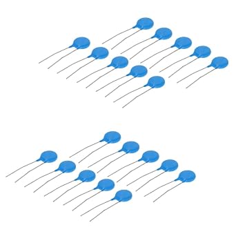 20Pcs Voltage Dependent Resistors AC 300V 10D471K/F7.5 Radial Lead Disc Varistors,Aicosineg
