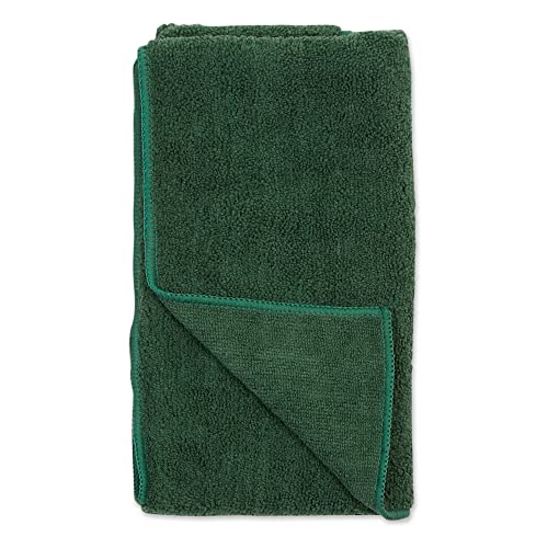 Image of Bone Dry Pet Grooming, Embroidered Microfiber Towel Drying Collection, 15x30, Hunter Green