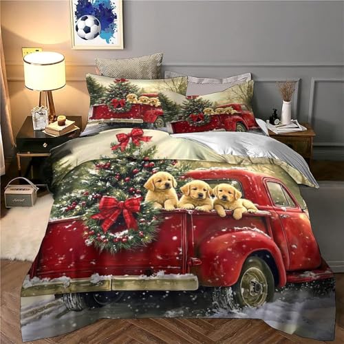 Housse de couette scène de ferme rustique pour chambre chalet chaleureuse