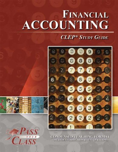 CLEP Financial Accounting Study Guide (Perfect Bound)