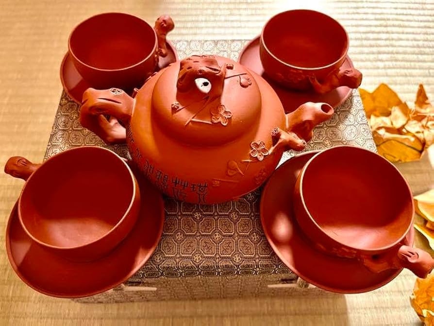 中国茶　宣興焼きセット　手渡し時は割引 中国茶宣興焼きセット手渡し時は割引