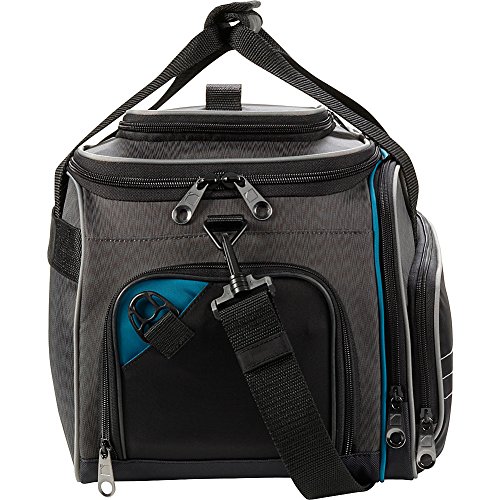 ONboard Underseat Carry On Duffel Bag with Anti Theft RFID Blocking Protection, Padded, Black, One Size