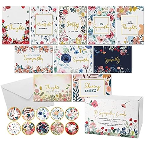 Dessie Gold Foil Sympathy Cards Collection Cover