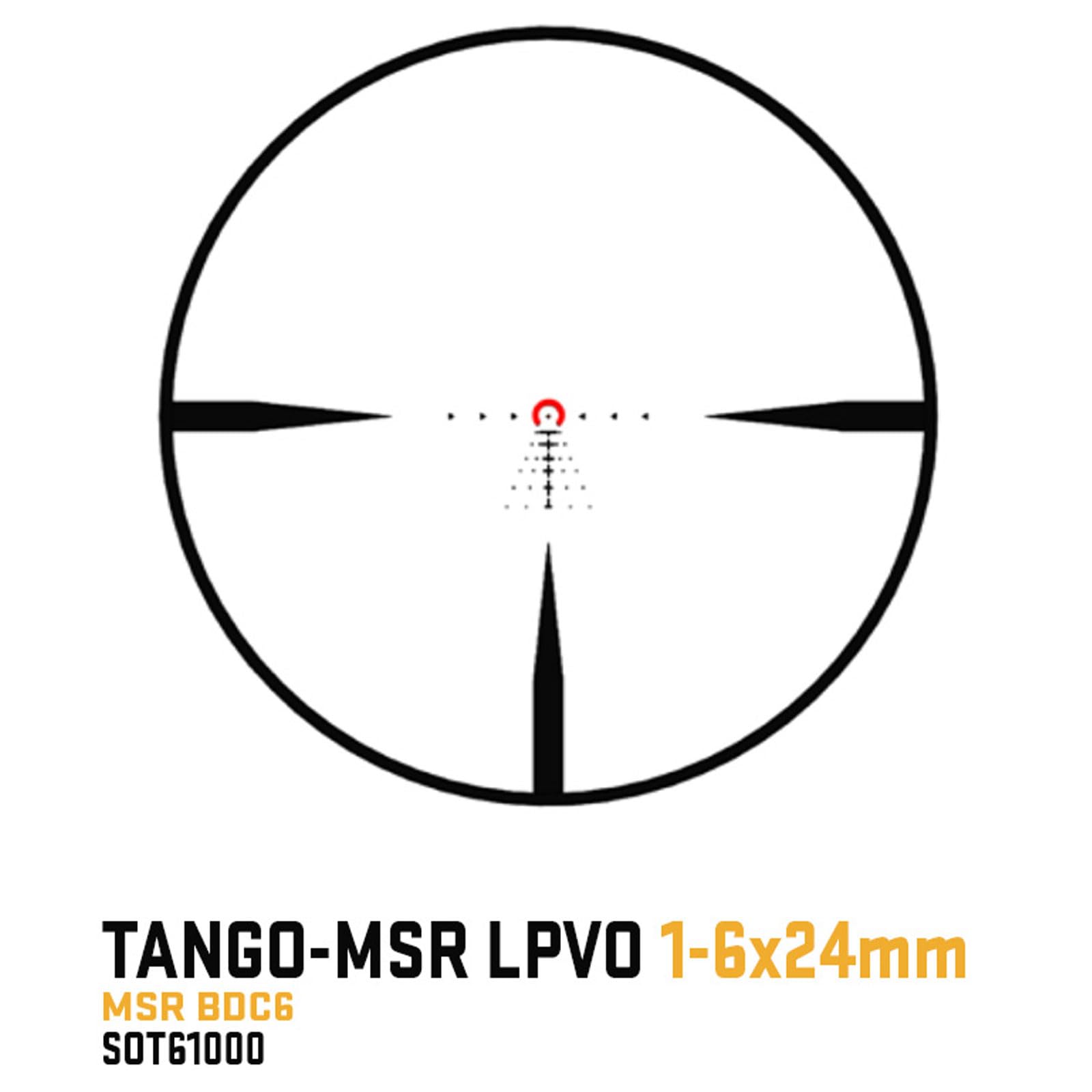 SIG SAUER TANGO-MSR sfp bdc6 レティクル 実物 SIG SAUER TANGO-MSR sfp bdc6 レティクル 実物 Sig Sauer Tango-MSR 1