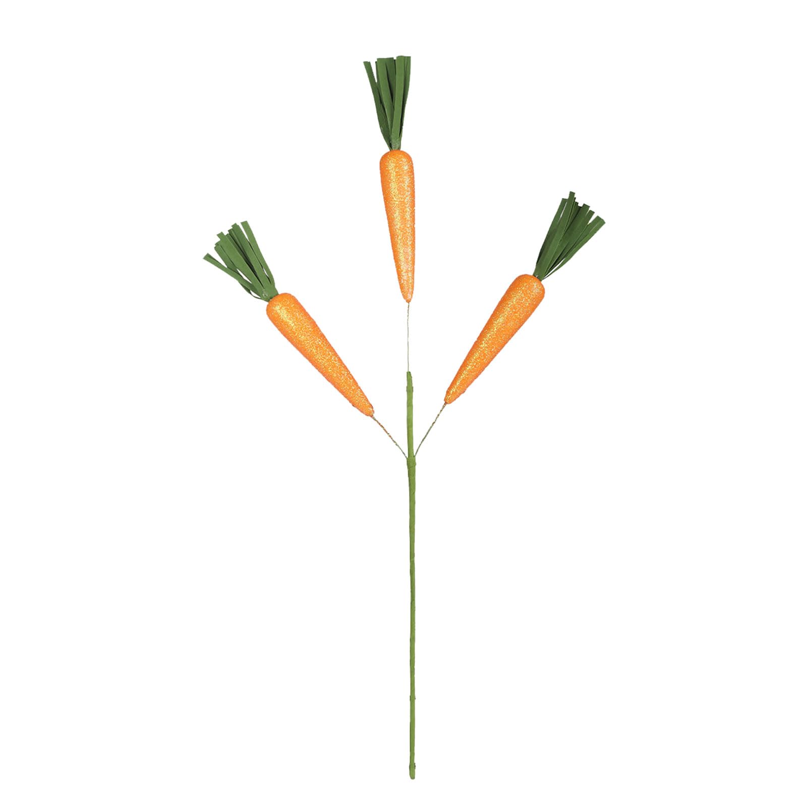 Lerpwige Holiday Party Centerpiece Artificial Silk Flower Radish Branch Carrot Sprigs for Easter Table Display Easter Radish Branch Ornament Realistic Artifical Silk Flower Carrot Sprigs