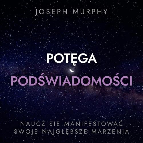 Diseño de la portada del título Potęga podświadomości