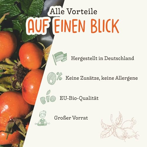 Hagebuttenextrakt Dreikraut Bio-Hagebuttenpulver 1 kg