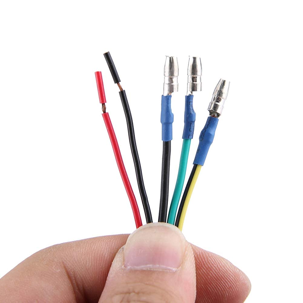 Contagiri elettronico, contagiri con contagiri elettronico a LED universale per motocicletta DC 12V