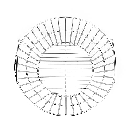 Onlyfire Holzkohle-Aschenkorb aus Edelstahl Kompatibel für große BGE, Kamado Joe Classic