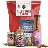 Gepp's Feinkost Alles Gute Gaben Wundertüte für die Weihnachtszeit I festliches Koch-Geschenk mit Winter-Pasta, Glühwein-Gewürz uvm. I Delikatessen Geschenk für Männer & Frauen im Advent