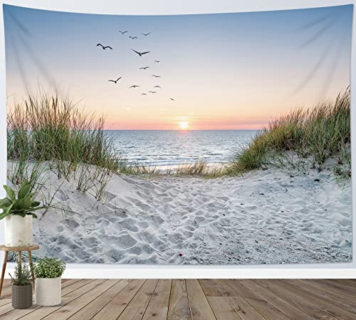 Hvest Ocean Beach Tapestry Wall Hanging thumb #2