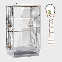 鳥かご 透明アクリルケージ Amazon | 鳥かご 鳥ケージ 大型 豪華ケージ 高級透明アクリル 大きい