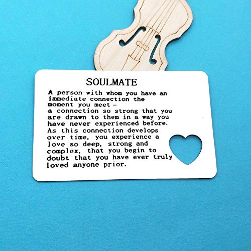 Xiahuyu Valentines Day Gifts for Men Engraved Wallet Card for Boyfriend Husband Fiance Christmas Birthday Gifts Wedding Gifts Anniversary Card Gifts for Him2