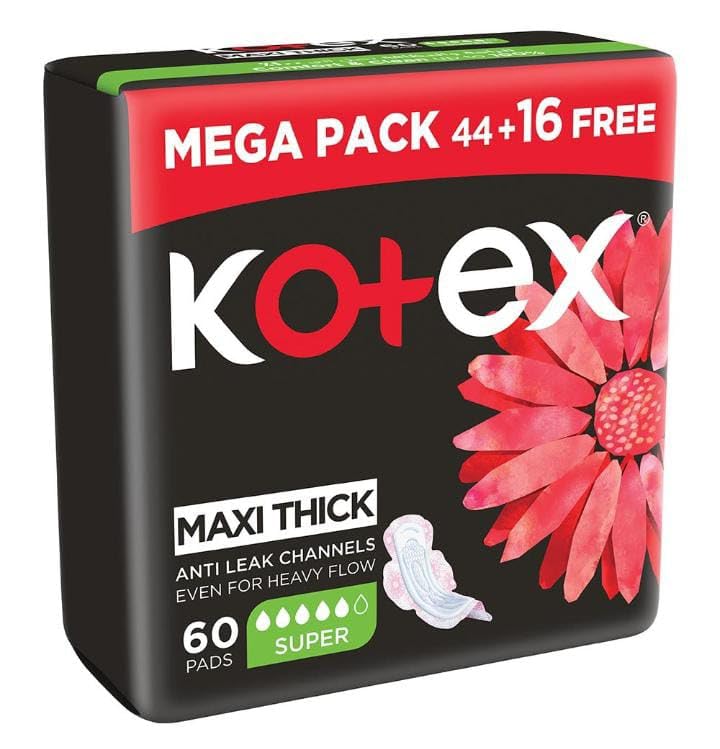 Pads Maxi Thick Normal With Wings 44+16 (Even for Heavy Flow) (B0CCJRJNG5) Amazon Price History, Amazon Price Tracker
