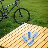Besttoolifes Blaue Silikon-Trinkblase für Fahrrad-Trinkbeutel, Ersatz für Outdoor-Sport-Trinkbeutel, 4 Stück, weiches, geruchloses, lebensmittelechtes Material, kompatibel mit den meisten