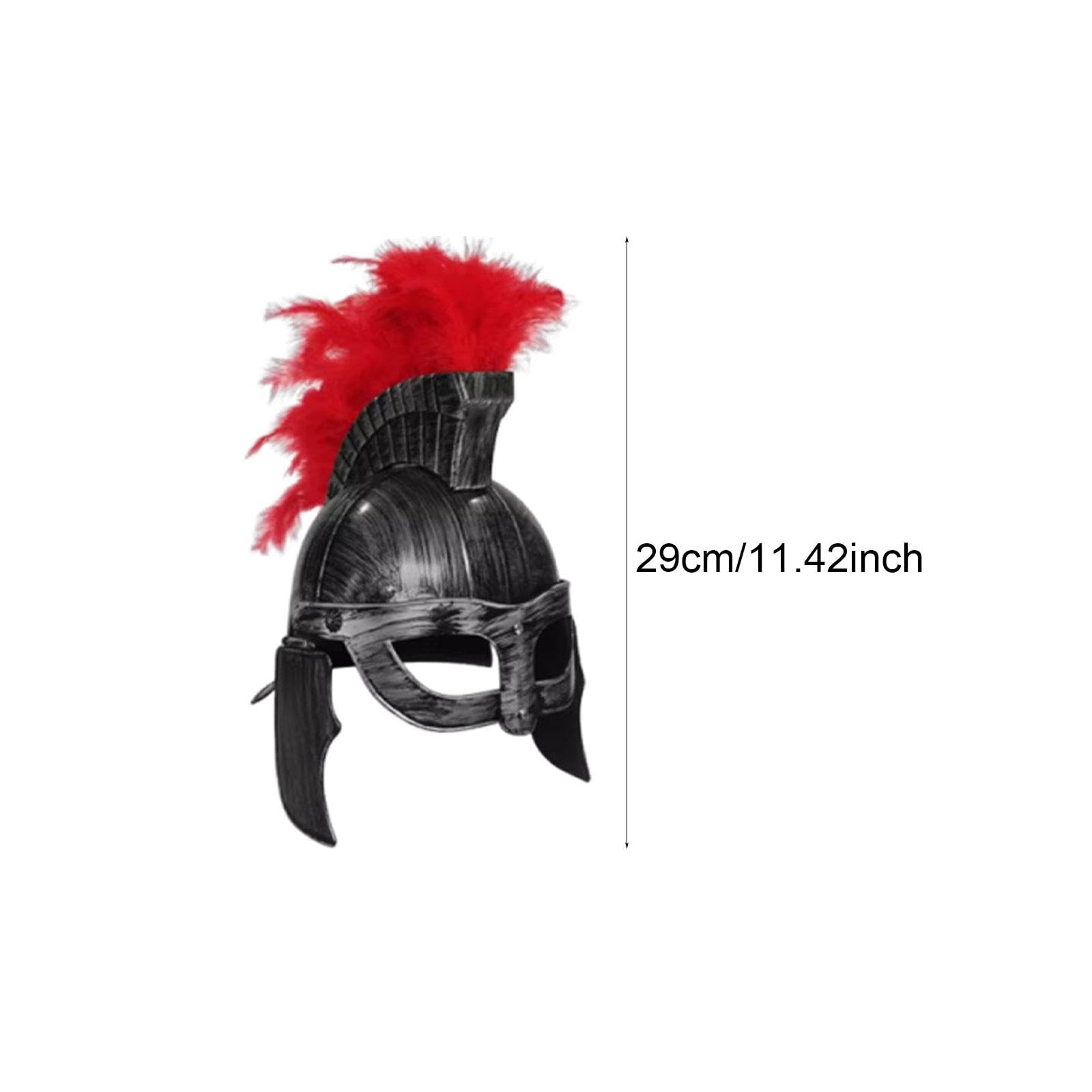 Cascos de Guerrero, Sombrero Medieval, Casco de Caballero, Casco de Caballero Romano para Juegos, Style C