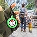 Round Compasses Profession Clear Covers Compasses Keychains Compasses Navigation Tool Camping Survival Hiking