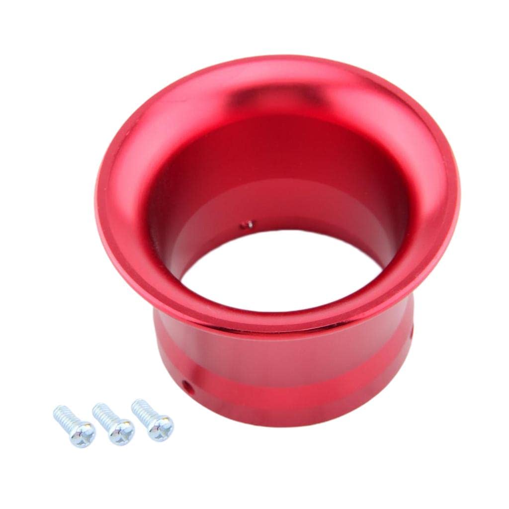 Kit de 4 Trompetas de Admisión de Aire con Embudo para Carburador. Apilamiento Que Promueve La Ventilación. Diseñado para Carreras.