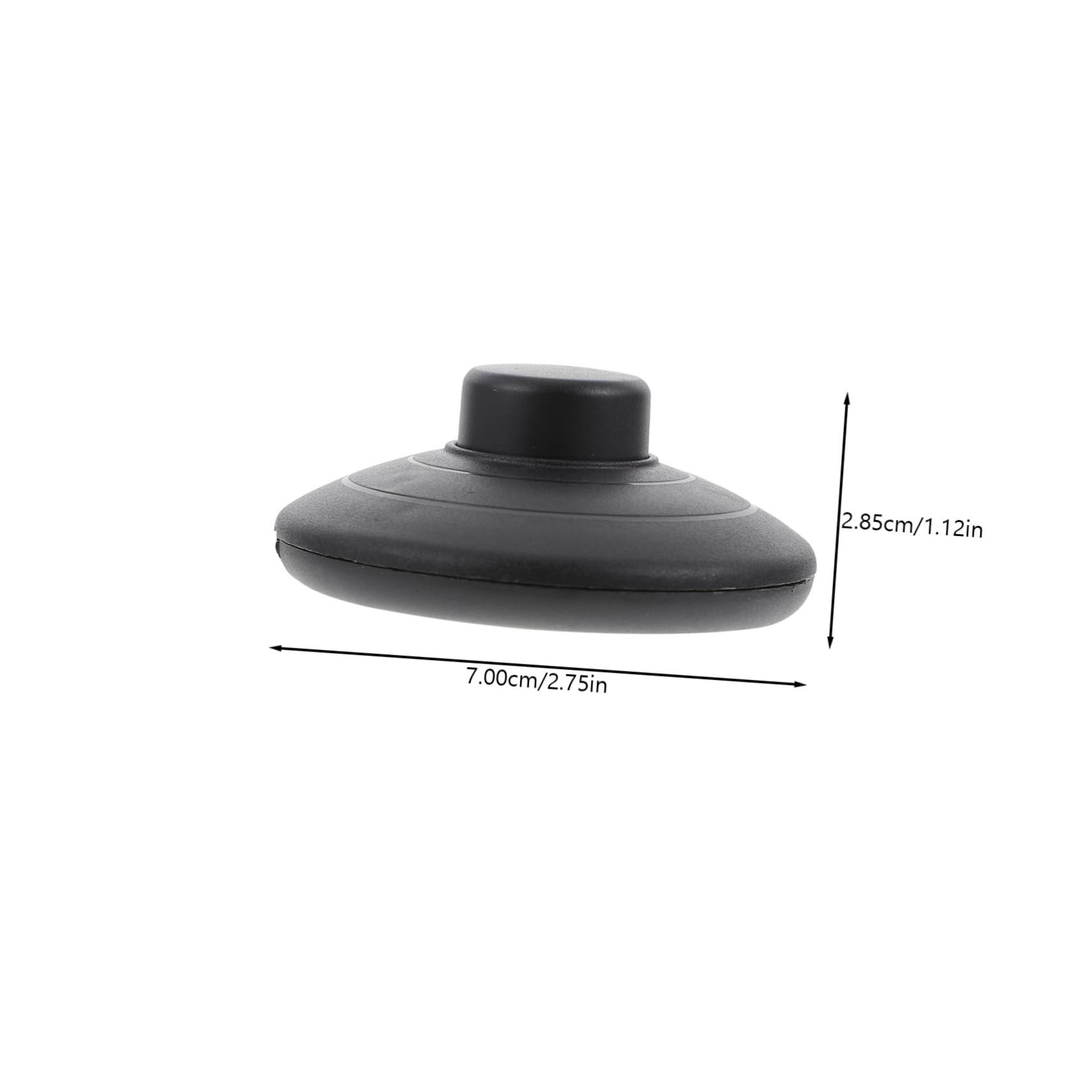 DINHEAROM 10Pcs Foot Switch Pedal for Table and Floor Lamps Resistant Light Control Lightweight Design with Automatic Wire Lock for Use