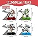 Zonon 9 Piece Dirt Bike Party Decorations Cross Country Motorcycle Birthday Honeycomb Centerpiece Table Decoration Racing Theme Party Supplies Photo Booth Props(Bright Silhouette)