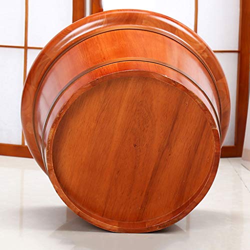 Spa de pies de madera con barriles de roble para pedicura miniatura 4